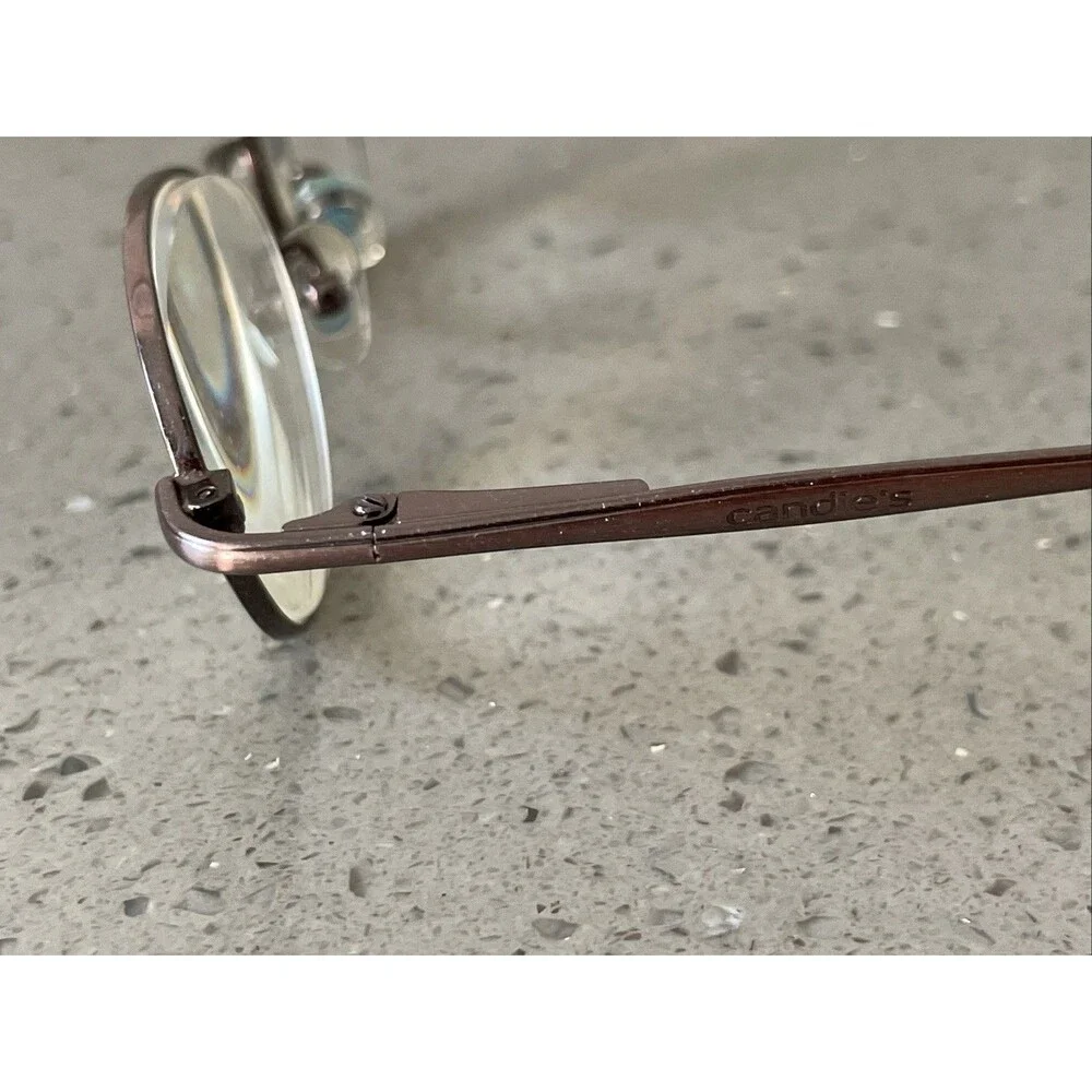 Candie’s EYEWEAR ONYX BRN 47-19-135 WOMENS FLEX HINGE EYEGLASSES Frames ONLY